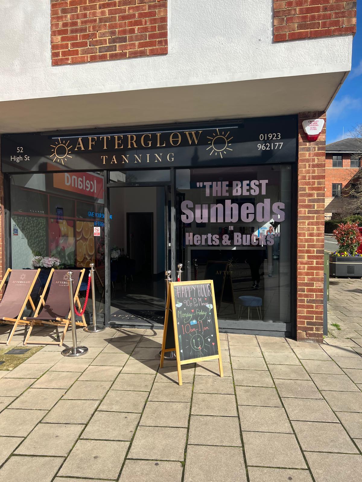Outside Afterglow Tanning